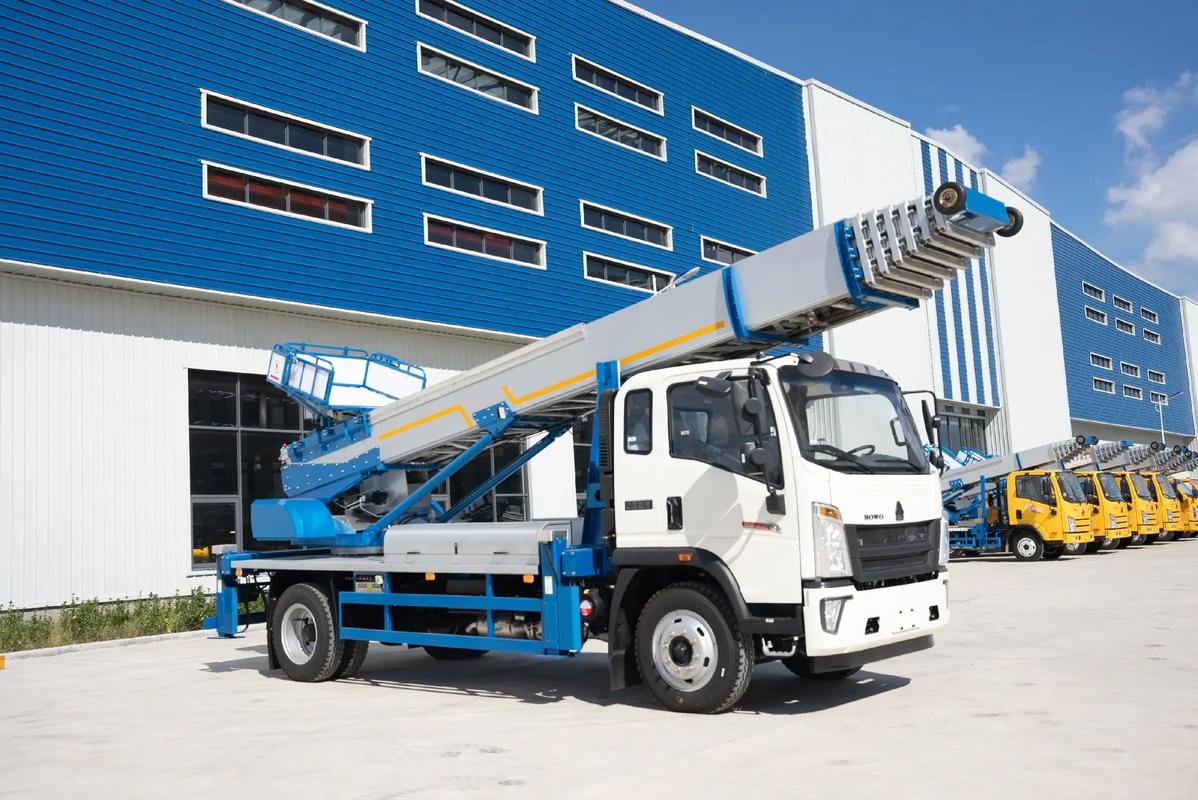 浮梁县出租云梯车高空作业车 建筑垃圾搬运